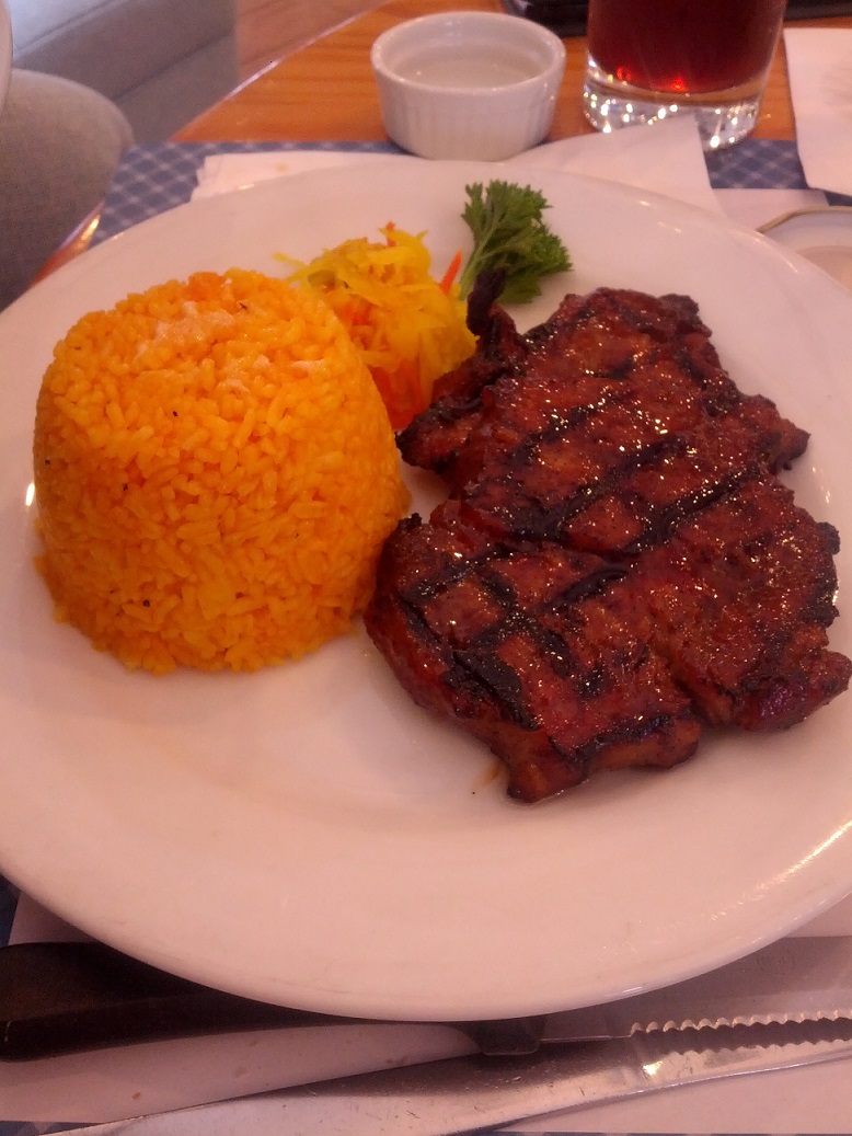 Main Dishes Barbequed Pork Steak 315-