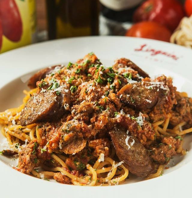 linguini-bolognese